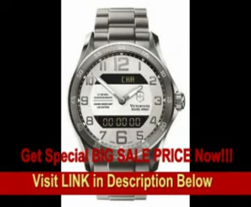 [REVIEW] Victorinox Swiss Army Men's 241301 Classic Silver Dial Watch