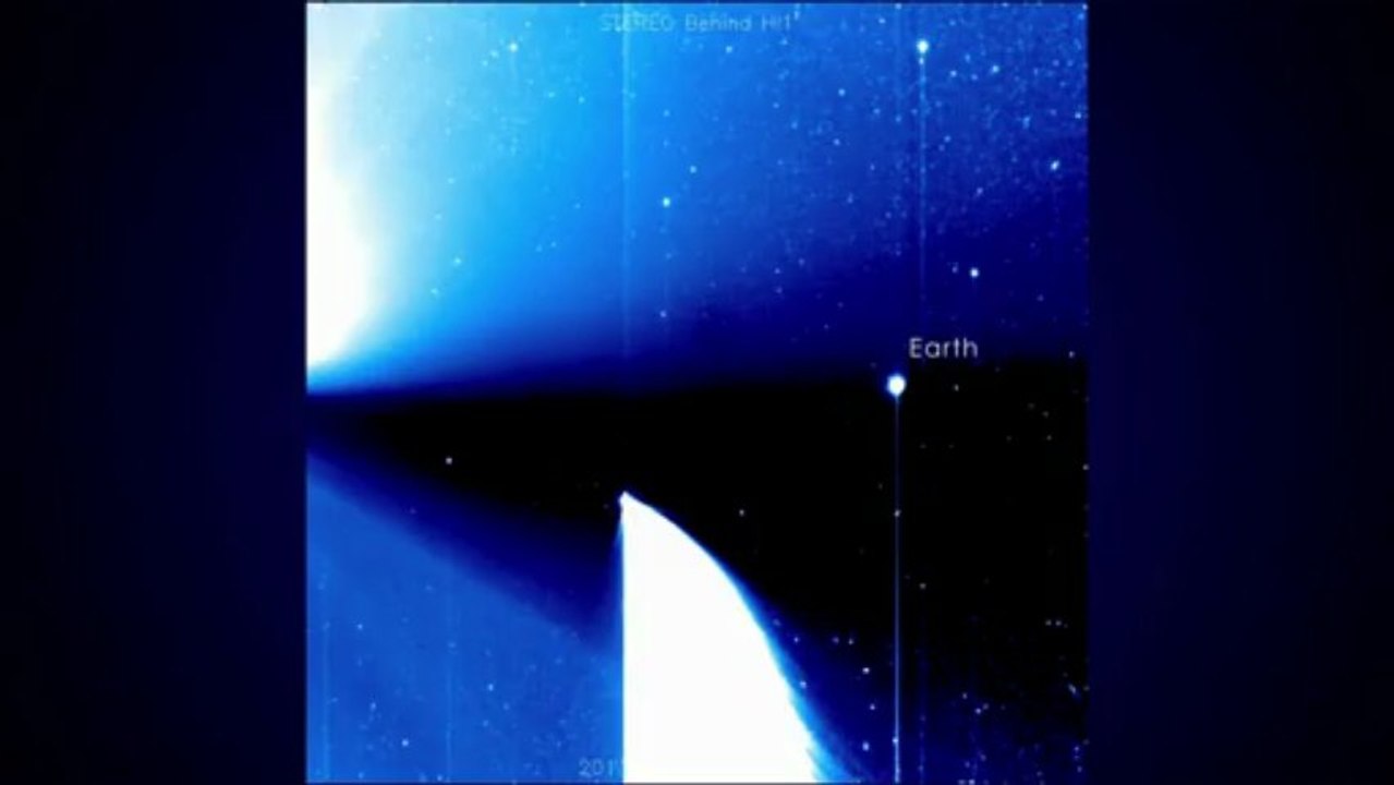 Comète PanSTARRS et sa chevelure hirsute