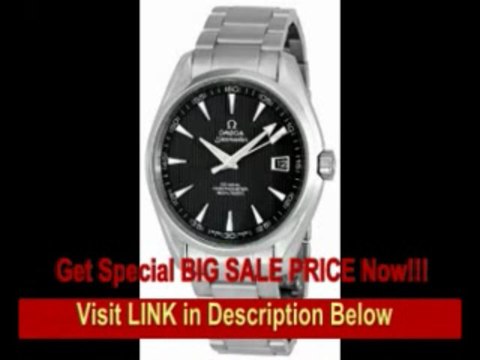 [SPECIAL DISCOUNT] Omega Men's 231.10.42.21.06.001 Seamaster Aqua Terra Chronometer Black Dial Watch