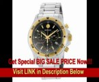 [SPECIAL DISCOUNT] Movado Men's 2600089 Series 800 Two-Tone Black Round Dial Bracelet Watch