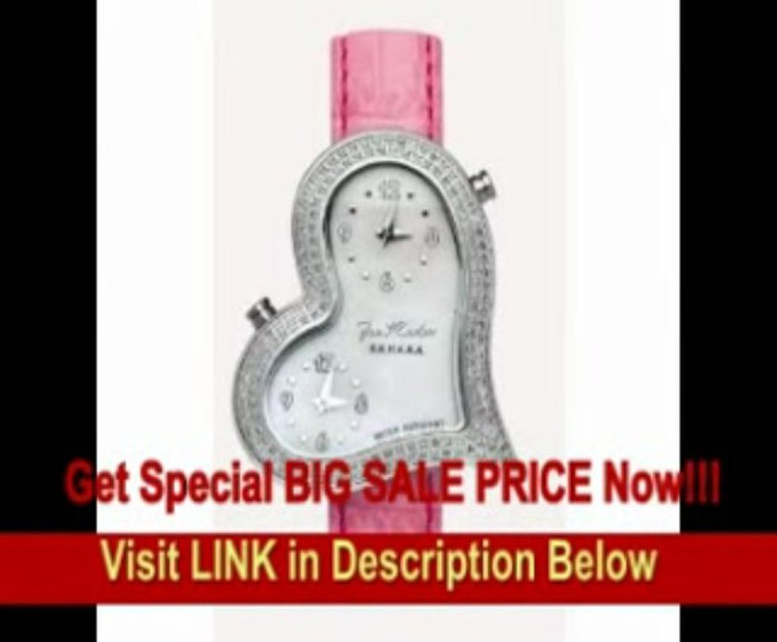 [BEST PRICE] JoJo Joe Rodeo Ladys Diamond Heart Watch 1.4ct Sahara