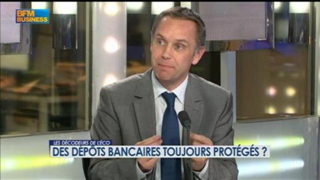 Des dépôts bancaires toujours protégés ? dans Les décodeurs de l'éco - 19 mars 1/5