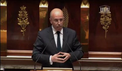 Intervention d'Eric Ciotti - Surpopulation carcérale