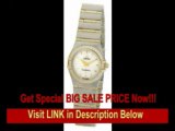 [SPECIAL DISCOUNT] Omega WOmega Women's 1277.70.00 Constellation Quartz Small Diamond Bezel Watch