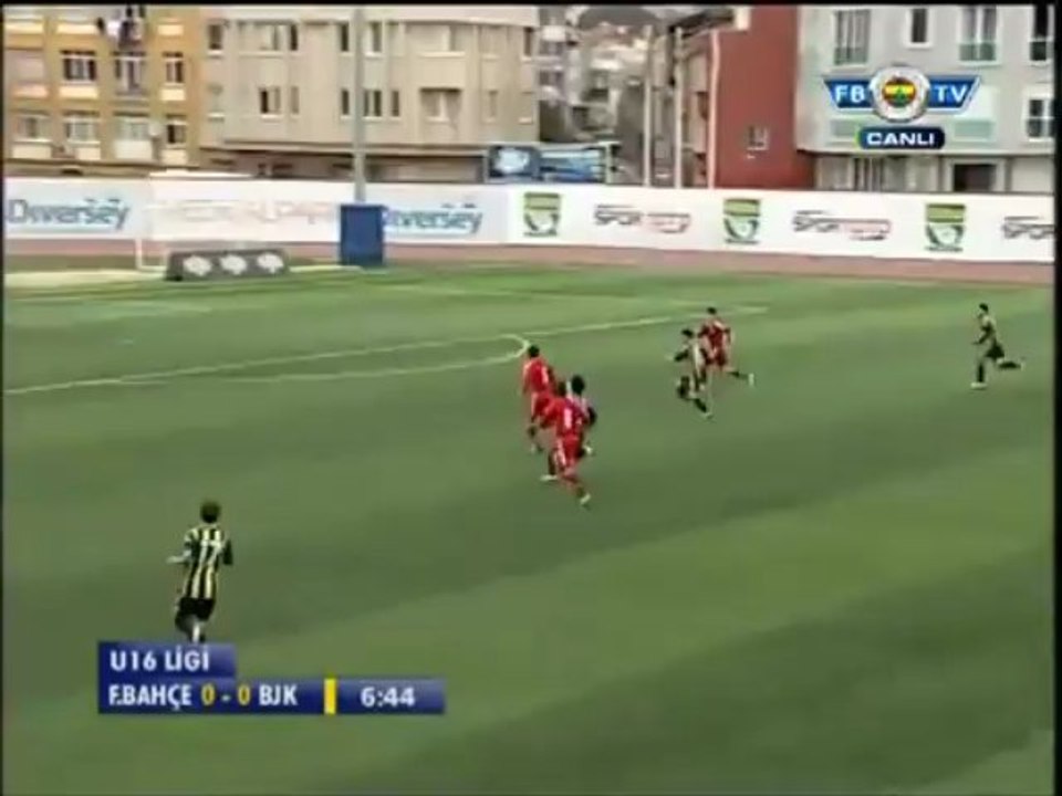 Ali Ercan'ın golü - Fenerbahçe - Beşiktaş _ U16 Ligi