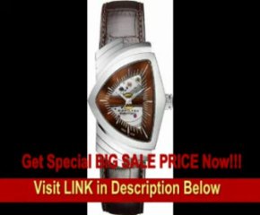 [BEST BUY] Hamilton Ventura Brown Dial Skeleton Dial Men's Watch - H24515591