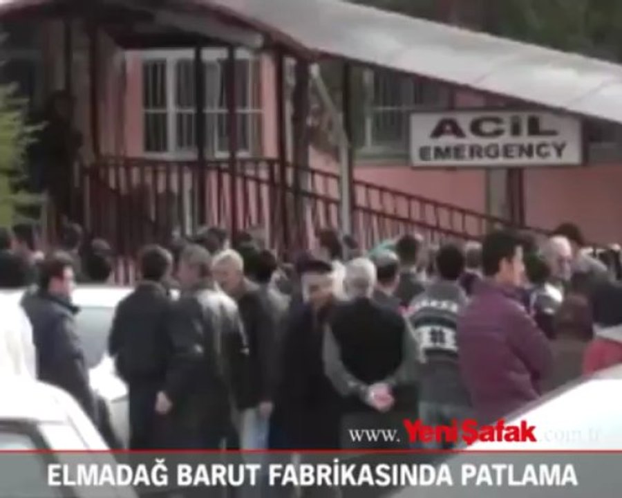 Elmadağ Barut Fabrikası'nda patlama