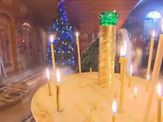 Vladimir PUTIN Celebrates ORTHODOX CHRISTMAS at Holy Trinity St George Monastery - YouTube