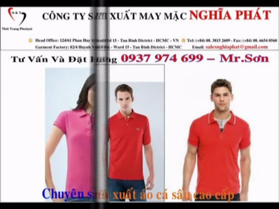 Áo thun đồng phục cao cấp  Áo thun các loại 0937 974 699 A.Son