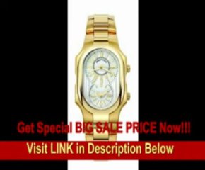 [BEST PRICE] Philip Stein Women's 2GP-MWG-SSGP Signature Yellow Gold Bracelet Watch