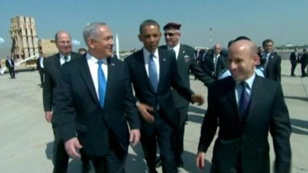 Obama, Netanyahu share one-liners over "red line"