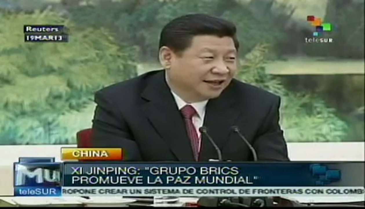 Xi Jinping: Grupo Brics promueve la paz mundial