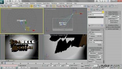3ds Studio Max - 111 Optimizing shadow maps