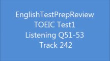 TOEIC Test1 Listening Q51-53 Track 242