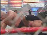 WWE RAW Goldberg vs Evolution