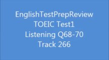 TOEIC Test1 Listening Q68 Track266