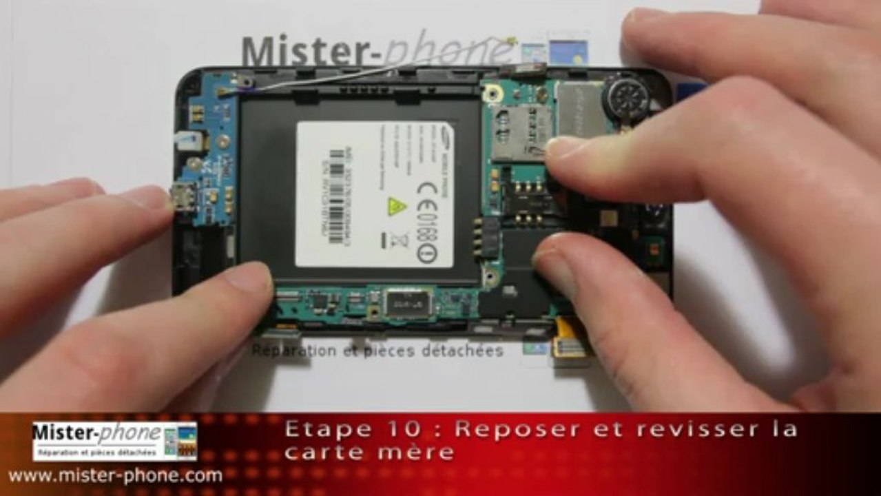 Tutoriel HD 720p Samsung  Galaxy S2 i9100 changer ecran LCD vitre tactile