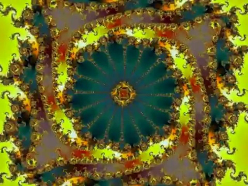 Mandelbrot fractal zoom. Bolero.