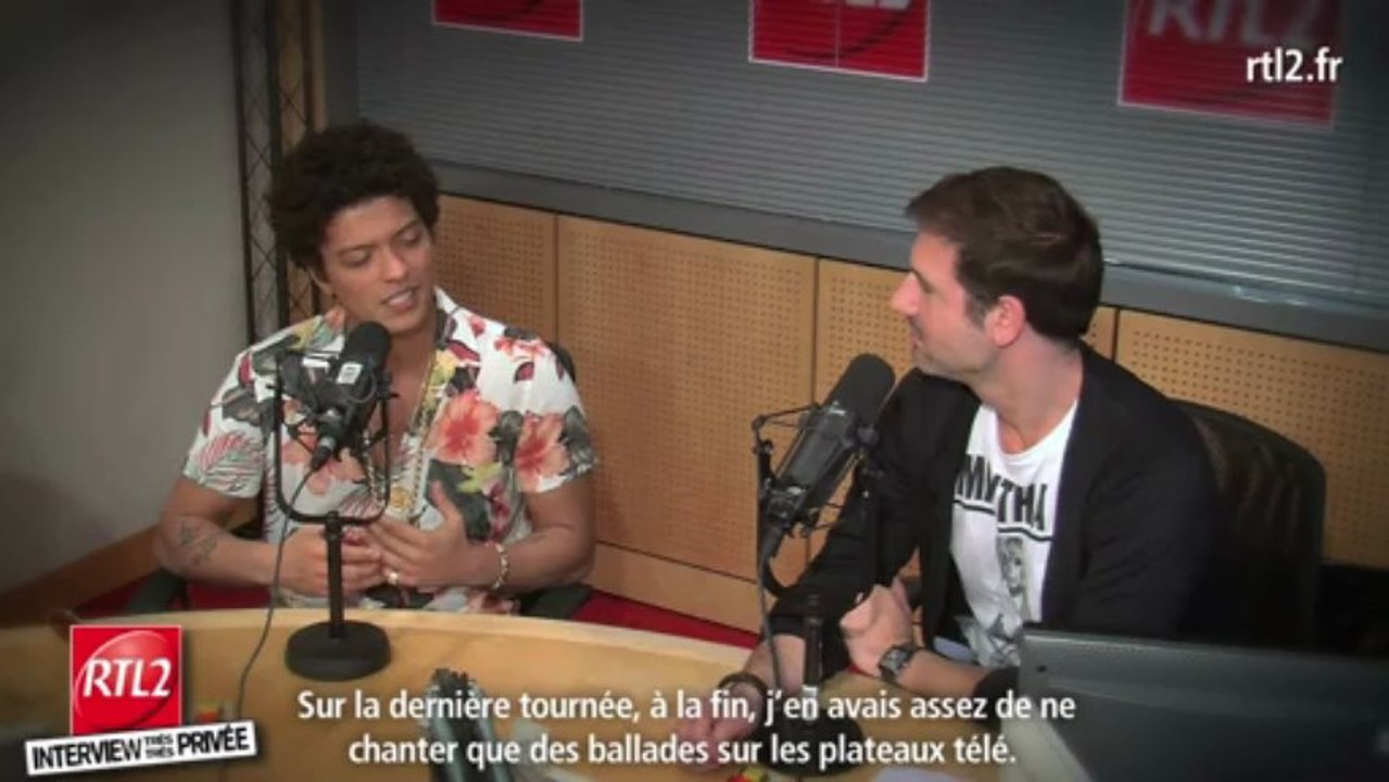 Bruno Mars : Interview Très Très Privée