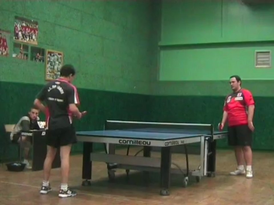 Tennis de Table - MORIN Pierre VS AZIM Kévin Part3