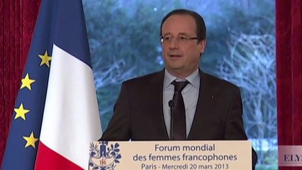 Hollande blague sur...la démission de Cahuzac