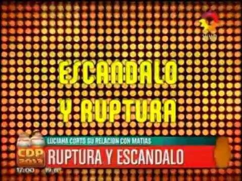 Pronto.com.ar Ruptura y escándalo en Cuestión de Peso