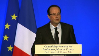 Discours lors du dîner du Conseil Représentatif des Institutions juives de France