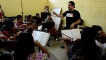 Orquesta de niños indígenas