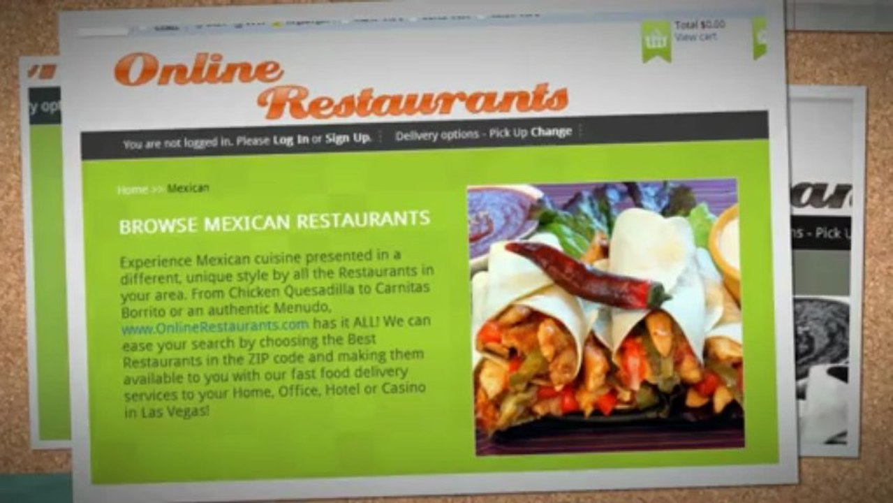 Online Restaurants