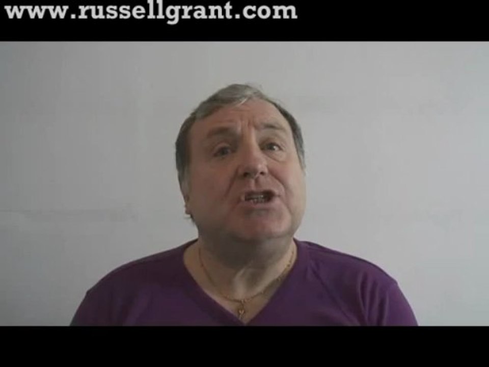Russell Grant Video Horoscope Scorpio March Thursday 21st 2013 www.russellgrant.com