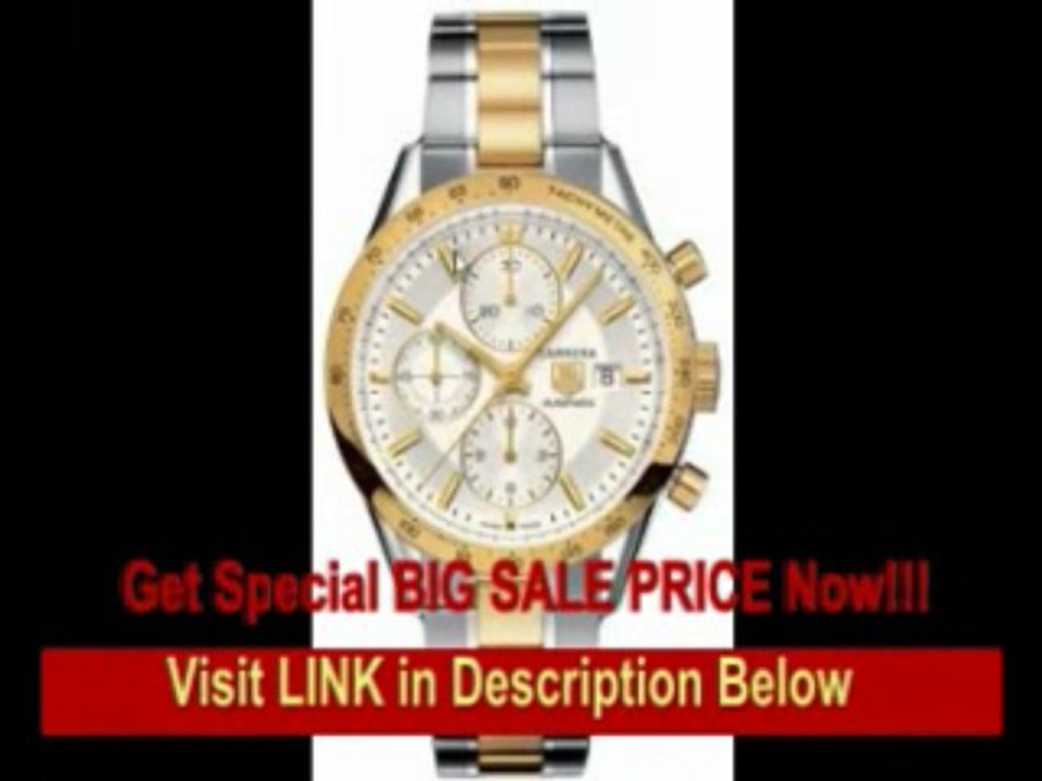 [BEST BUY] TAG Heuer Men's CV2050.BD0789 Carrera Automatic Chronograph Watch