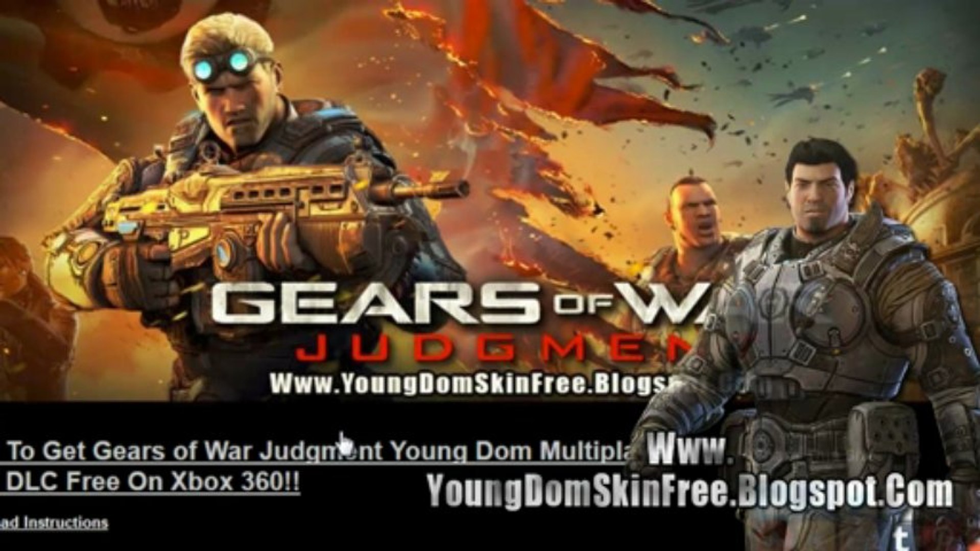 Gears of War Judgment Young Dom Skin DLC Free on Xbox 360 - video  Dailymotion