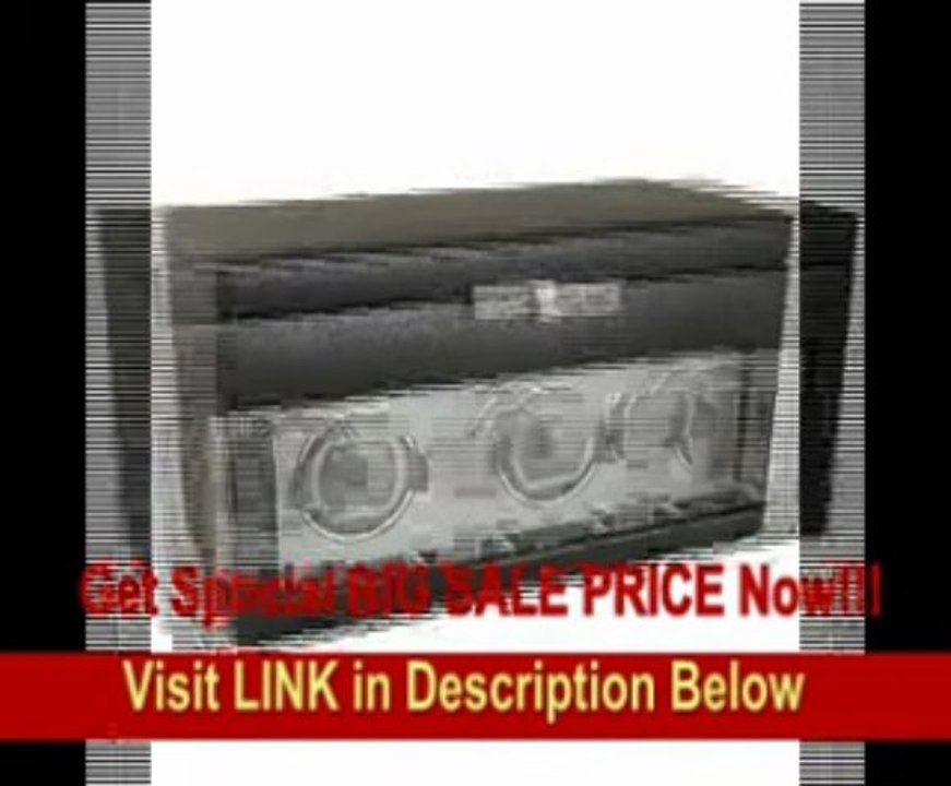 [SPECIAL DISCOUNT] Wolf Designs 456302 Module 2.7 Triple Watch Winder with Cover, Storage and Travel Case