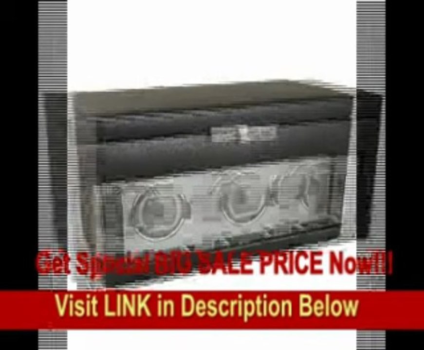 [SPECIAL DISCOUNT] Wolf Designs 456302 Module 2.7 Triple Watch Winder with Cover, Storage and Travel Case