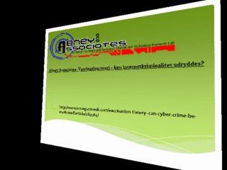 Abney Associates- Vaccination teori - kan internetkriminalitet udryddes