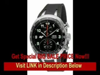 [BEST BUY] Oris Men's 67376117084LS Ruf CTR3 Chronograph Limited Edition Black Dial Watch