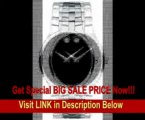 [SPECIAL DISCOUNT] Movado Men's 0606382 Serio Stainless-Steel Black Round Dial Watch