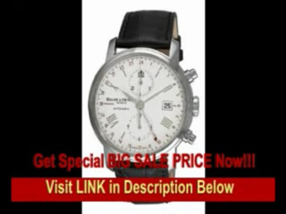 [FOR SALE] Baume & Mercier Men's 8851 Classima Executives Chronograph White Dial Watch