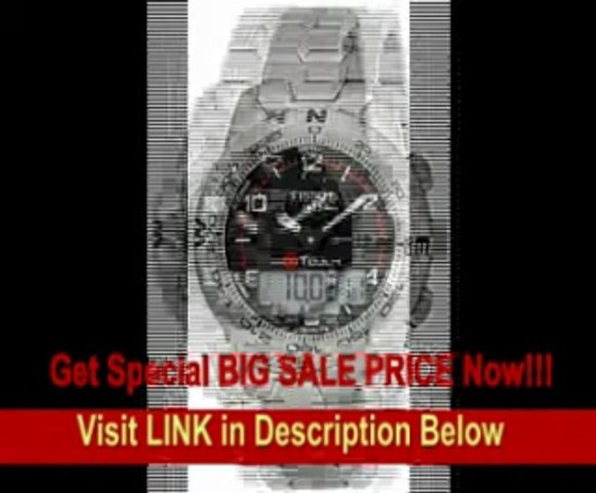 [BEST PRICE] Tissot Men's T0474204405700 T-Touch II Men's Black Quartz Touch Watch