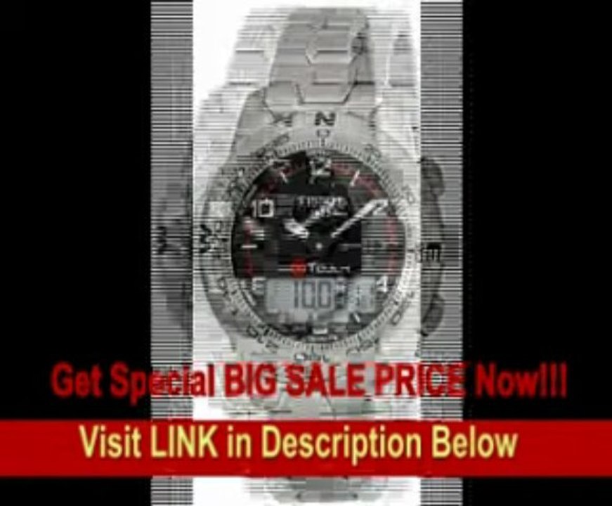 [BEST PRICE] Tissot Men's T0474204405700 T-Touch II Men's Black Quartz Touch Watch