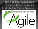 commodities reviews agile financial Tokyo: Canadian Stocks Fall as Europe Concern Sends Commodities Lower