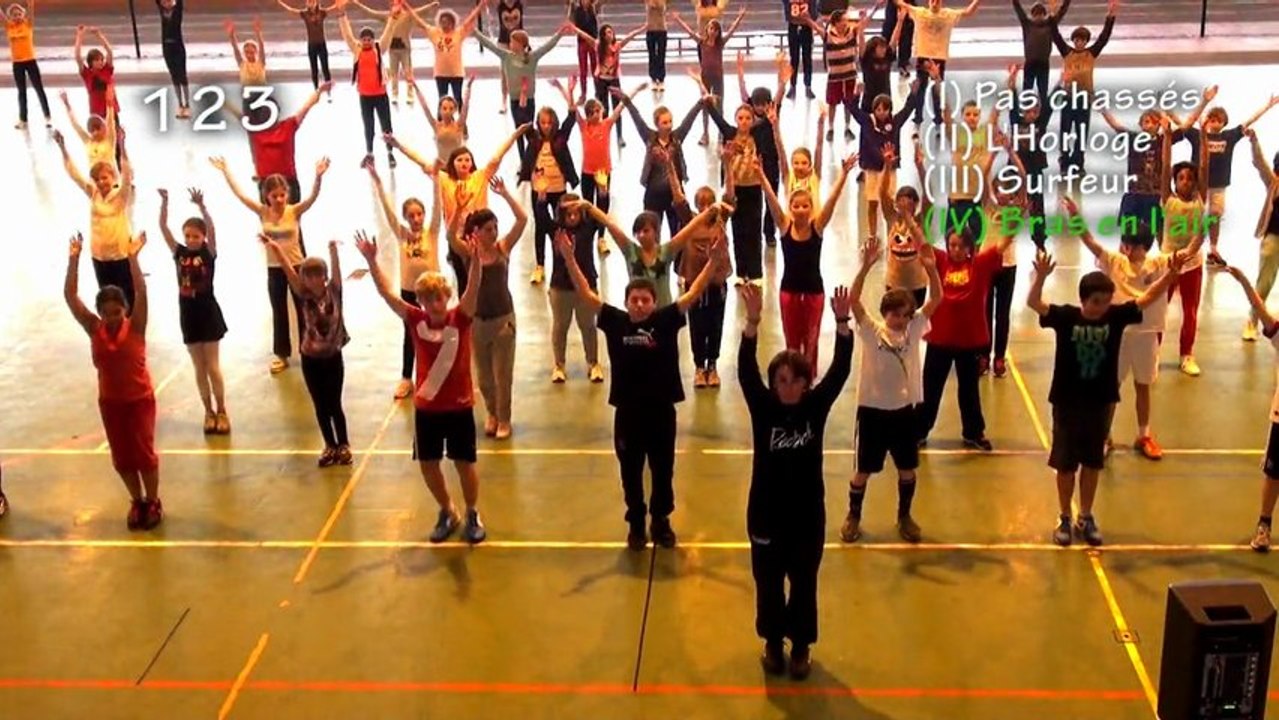 Chorégraphie pour le FlashMob du 05 avril 2013
