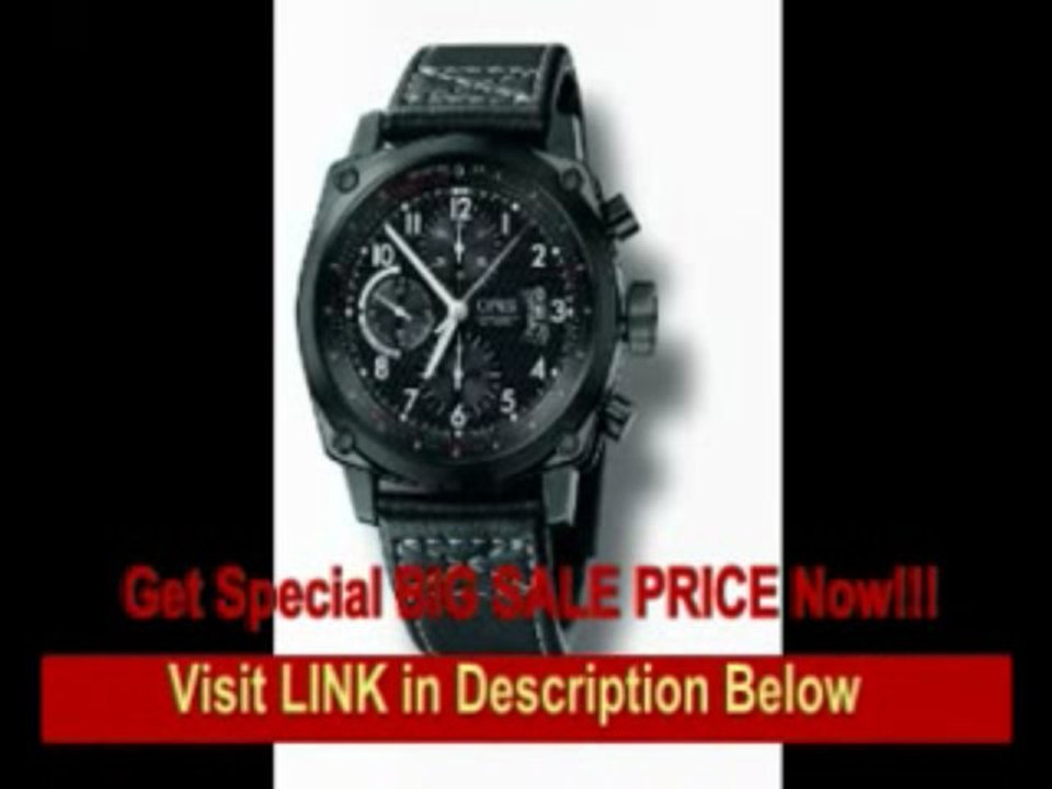[SPECIAL DISCOUNT] Oris Men's 674 7633 4764LS BC4 Chronograph Automatic Black Dial Watch
