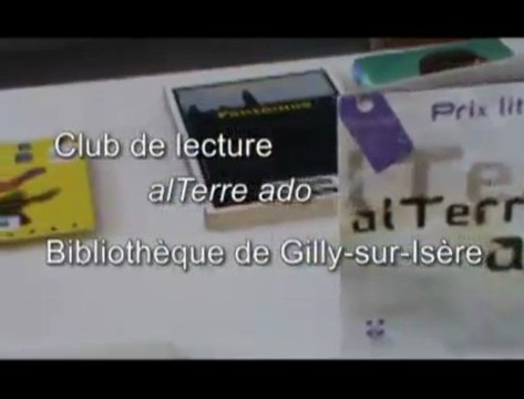 Club lecture alTerre ado du 15 mars 2013 - Savoie-biblio