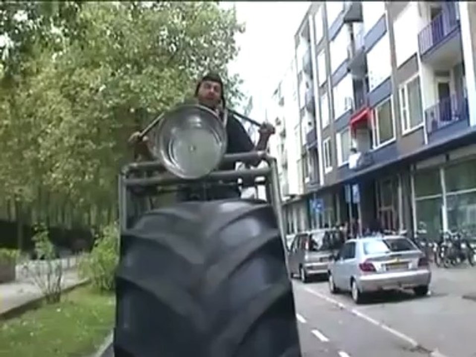 Un vélo imposant