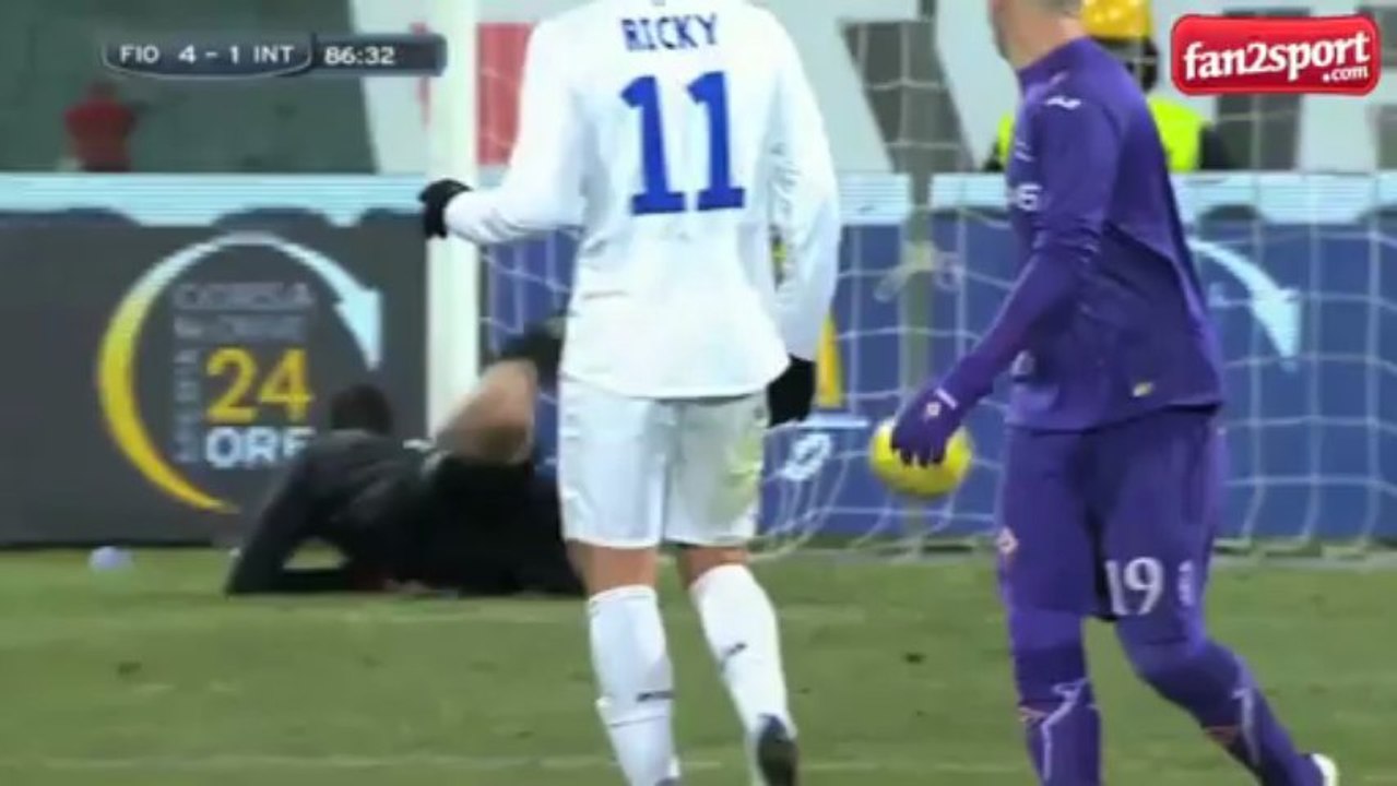 Cassano vs Palacio : Le clash !