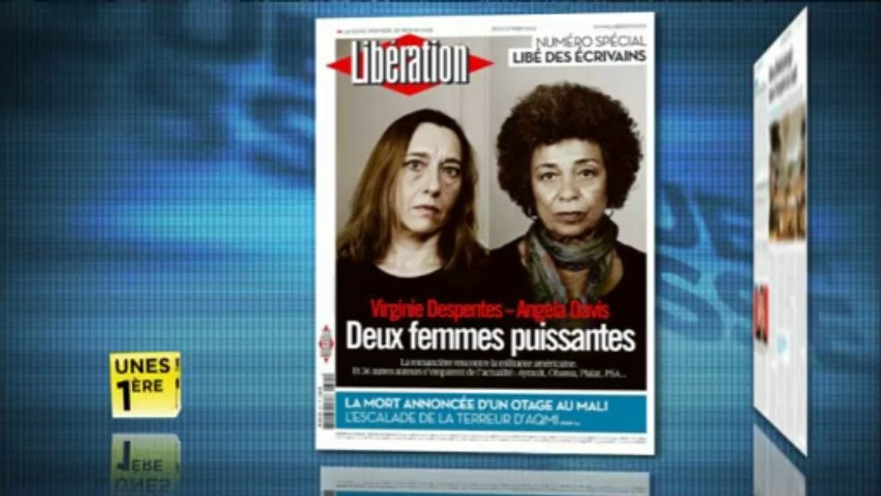 Revue de presse Unes 1ère - 21 mars 2013