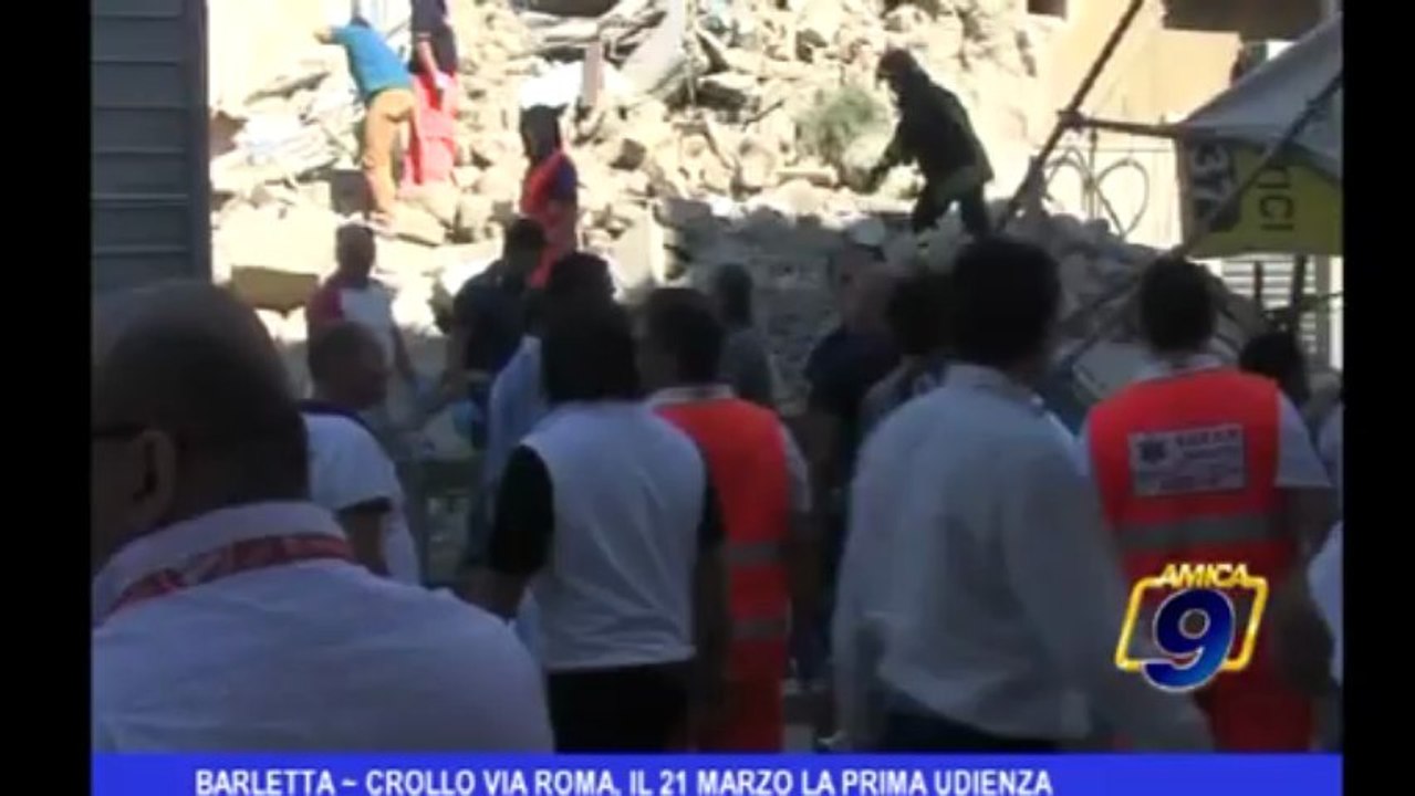 Barletta | Crollo via Roma, il 21 marzo la prima udienza