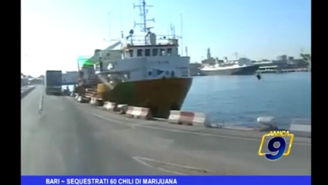 Bari | Sequestrati 60 chili di marijuana