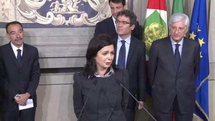 Laura Boldrini - Termine delle consultazioni (20.03.13)